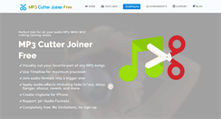 Desktop Screenshot of freemp3cutterjoiner.com